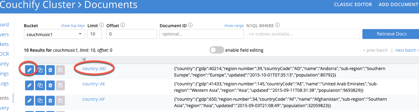 Verify Document Imported